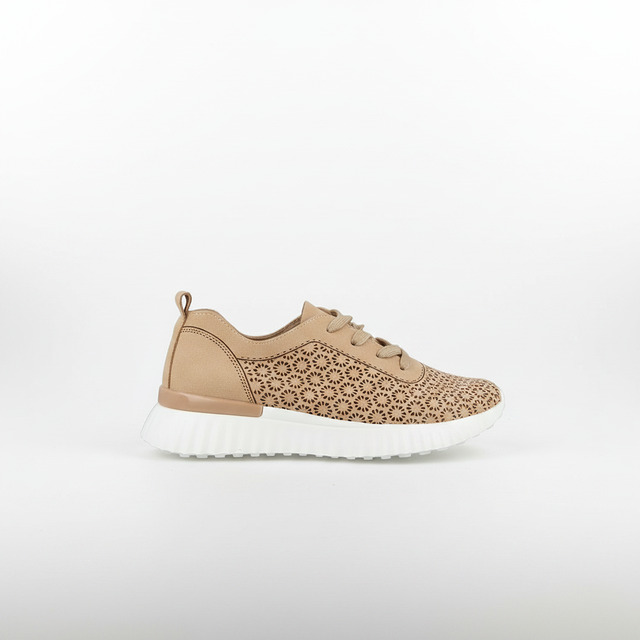 Zapatilla ligera Wal CAMEL - 05_vista_lateral