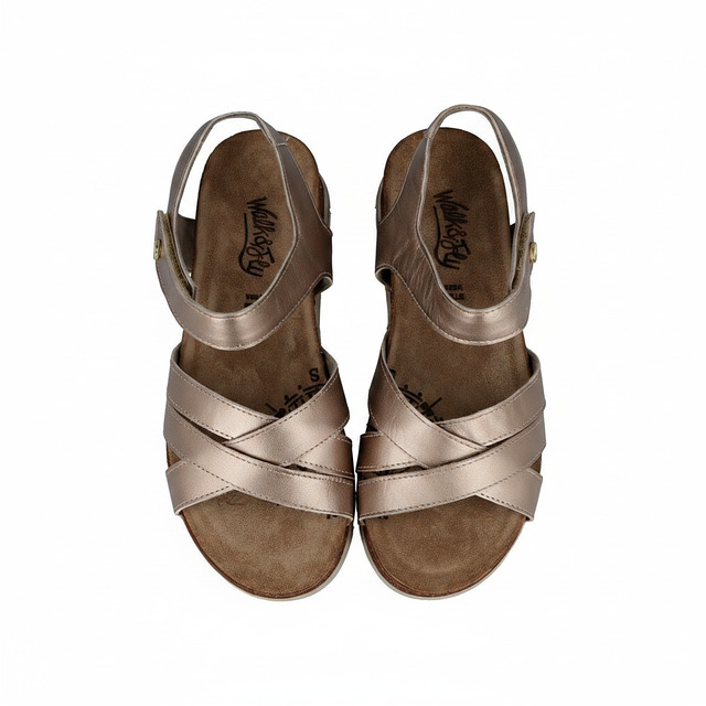Sandalias cuña Walk  ROSATO - 06_vista_top