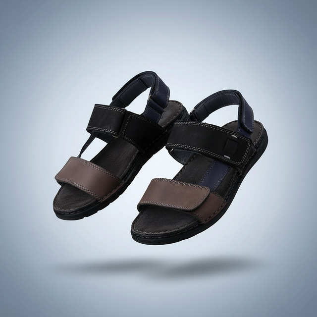Sandalias hombre Wal NERO/PIOMBO/BLU - 01_floating_2