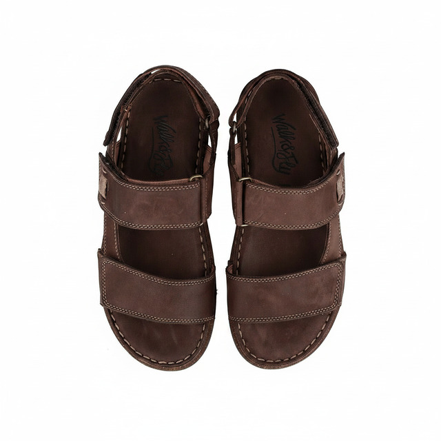 Sandalias hombre Wal TDM/MARRONE - 08_vista_top