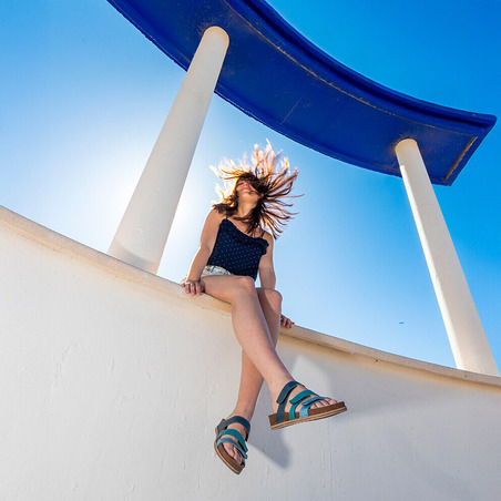 Sandalia velcro Walk & Fly...