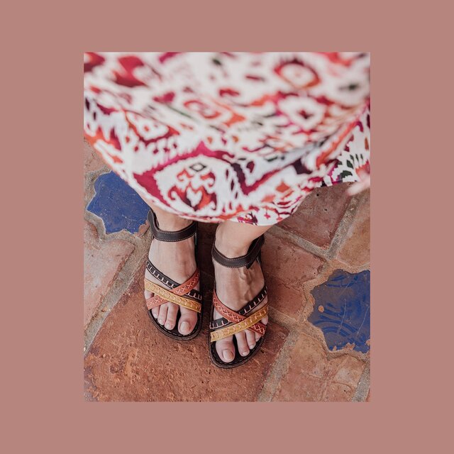 Sandalias marrones Walk & Fly Catrina 3861 40941