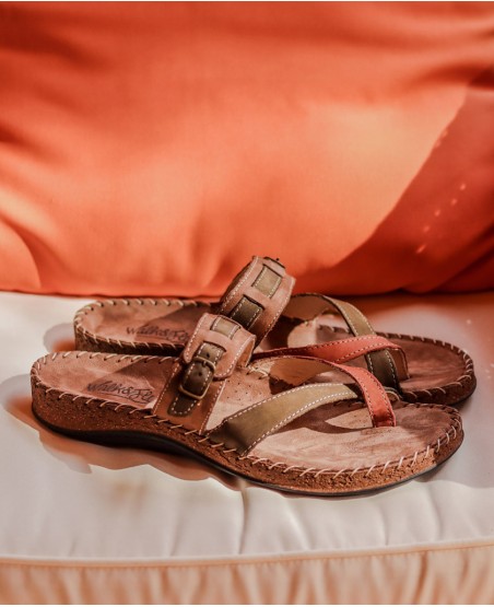 Women's toe sandals Walk & Fly Corfu 3861 22201