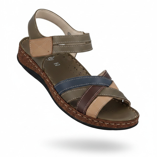 Sandalias Walk & Fly KAKI/TAUPE/BLU/T.MOR - 01_floating_1