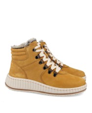 Mustard ankle boots Walk and Fly Zermatt 927-007O B3 Mustard ankle boots Walk and Fly Zermatt 927-007O B3