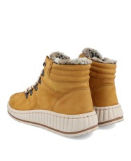 Mustard ankle boots Walk and Fly Zermatt 927-007O B3 Mustard ankle boots Walk and Fly Zermatt 927-007O B3