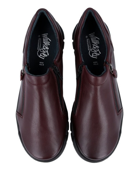 Burgundy Walk and Fly Strada Shoes 749-001B B3