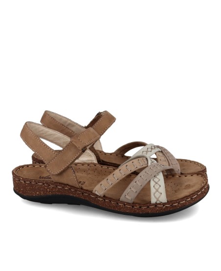 Sandalias de tiras entrelazadas Walk & Fly 3861 40941 A3