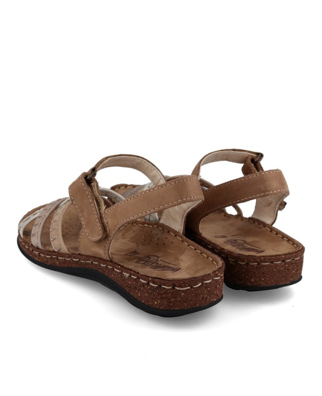 Walk & Fly 3861 40941 A3 interlocking strappy sandals Walk & Fly 3861 40941 A3 interlocking strappy sandals